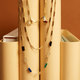 DECO TUBITOS STONES NECKLACE