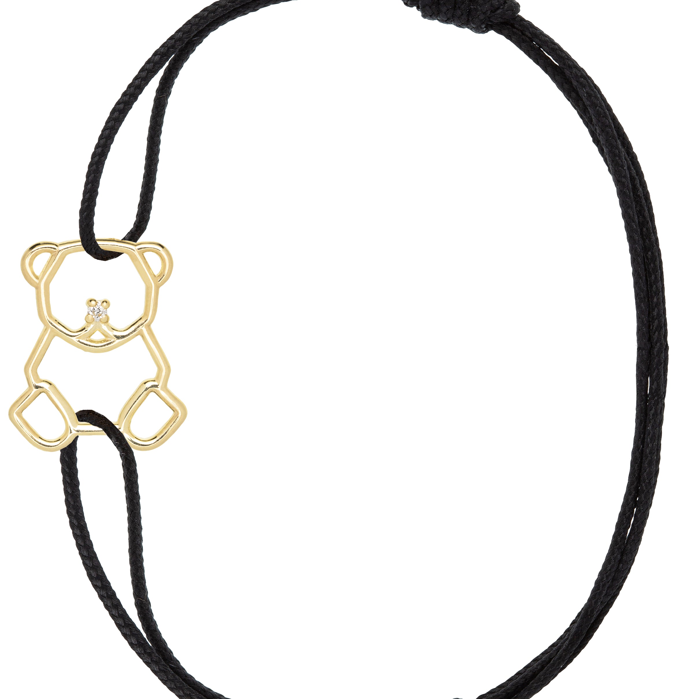 OSITO BRILLANTE CORD BRACELET