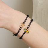 PAPITAS ENAMEL CORD BRACELET
