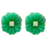BLOSSOM CHRYSOPRASE EARRINGS