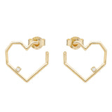 CORAZON BRILLANTE EARRINGS