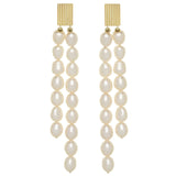 BARRA PERLA OVAL EARRINGS