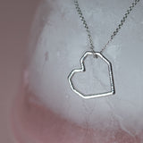 CORAZON SILVER NECKLACE