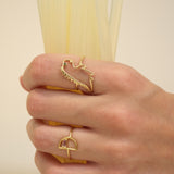 DINO ESMERALDA RING