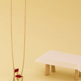 CHAIR RED NECKLACE