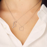 CORAZON SILVER NECKLACE