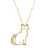MIAU ENAMEL BIGOTES COLLANA