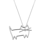 GATO SILVER NECKLACE