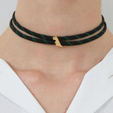 DINO SCOUT CORD NECKLACE