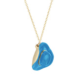 COWBOY HAT AZZURRO COLLANA