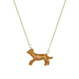 DOGGY CARAMELLO COLLANA