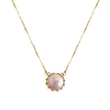 FLOR PERLA PINK NECKLACE