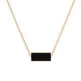 TUBITO BLACK AGATE NECKLACE