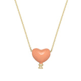 CORAZON BALLOON PINK NECKLACE