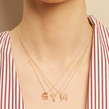 LETRA Y TOURMALINE NECKLACE