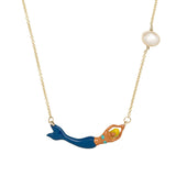 MERMAID BLUE NECKLACE