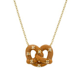 PRETZEL BRILLANTE NECKLACE