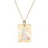 CAMEO PERLA CONEJITO NECKLACE