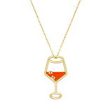 SPRITZ BRILLANTE ENAMEL NECKLACE