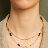 DECO TUBITOS STONES NECKLACE