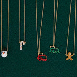 SNOWMAN WHITE NECKLACE