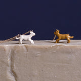 DOGGY WHITE NECKLACE