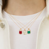 ICE POP PRISMA LAMPONE COLLANA