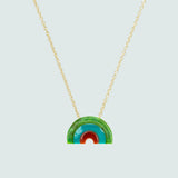 ARCOIRIS TURCHESE COLLANA
