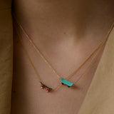 SKATE BLUE NECKLACE