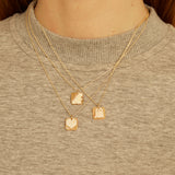 MINI CAMEO CORAZON NECKLACE