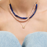 EXAGONAL OPAL NECKLACE