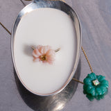 BLOSSOM CHRYSOPRASE NECKLACE