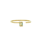 ARO C CARRÉ OPAL RING