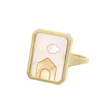 CAMEO PERLA CASITA RING