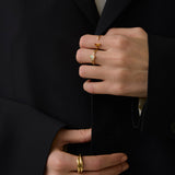 ARO C CARRÉ OPAL RING