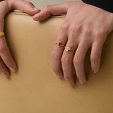 ARO C BAGUETTE OPAL RING