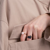 MINI CORAZON PINK RING
