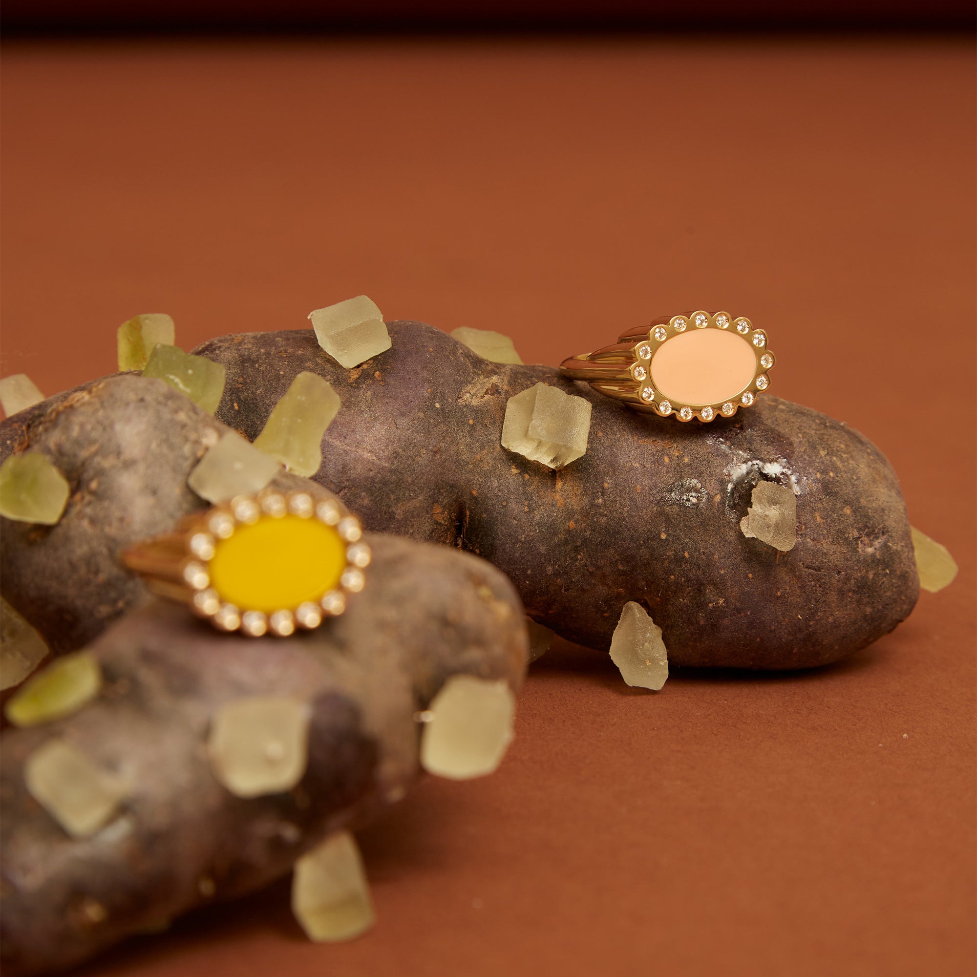 MARGARITA BRILLANTE PINK RING