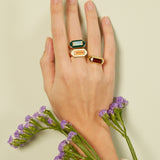 SPACE BAGUETTE MADEIRA RING