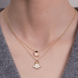 CASITA BOLD PINK NECKLACE