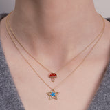 MUSHROOM PRISMA NECKLACE