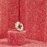 DONUT ICE GLAZED SPRINKLES WHITE RING