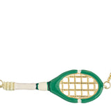TENNIS PELOTA PISTACHIO GREEN NECKLACE
