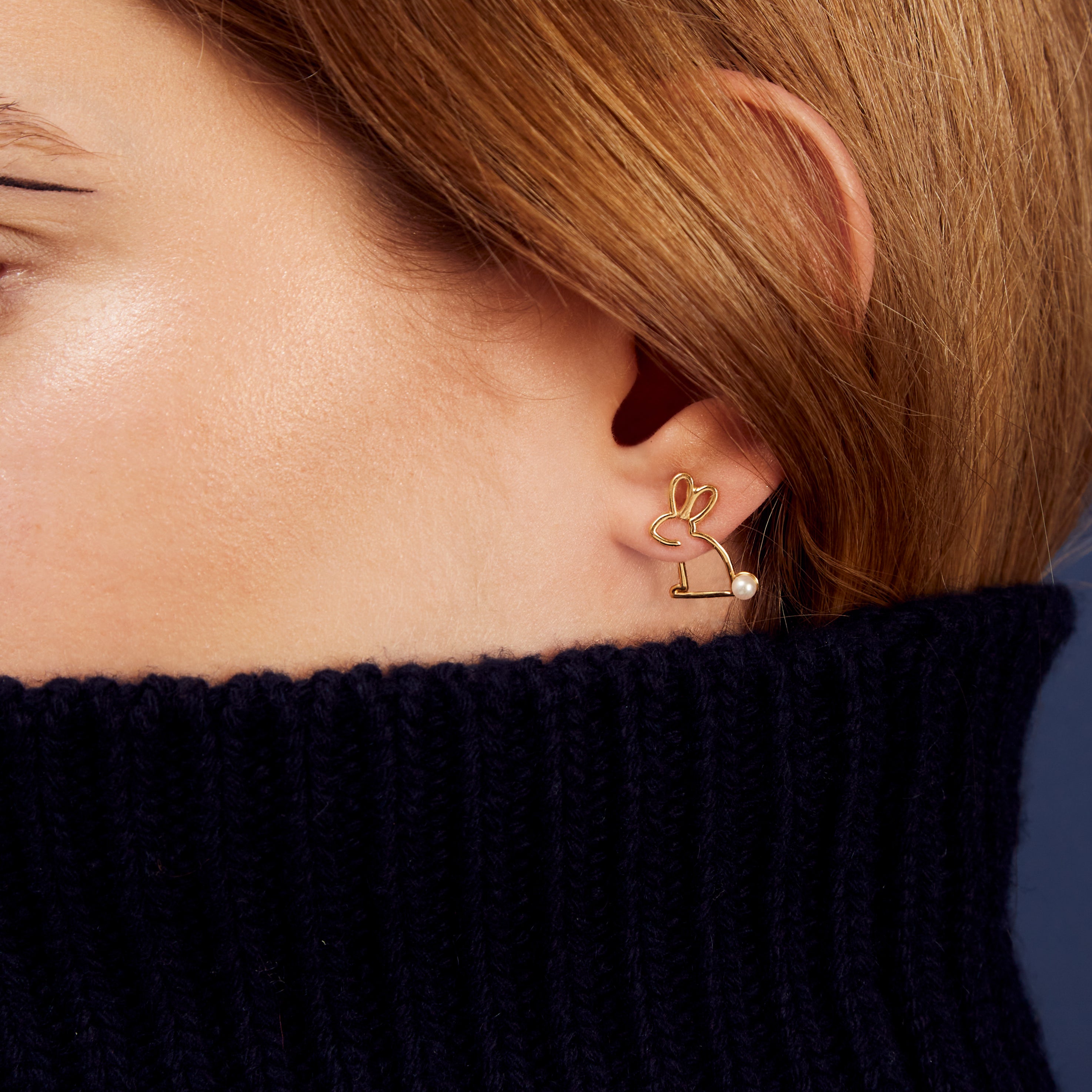 CONEJITO PERLA EARRING