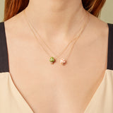 L'AMANITA WHITE + RED NECKLACE
